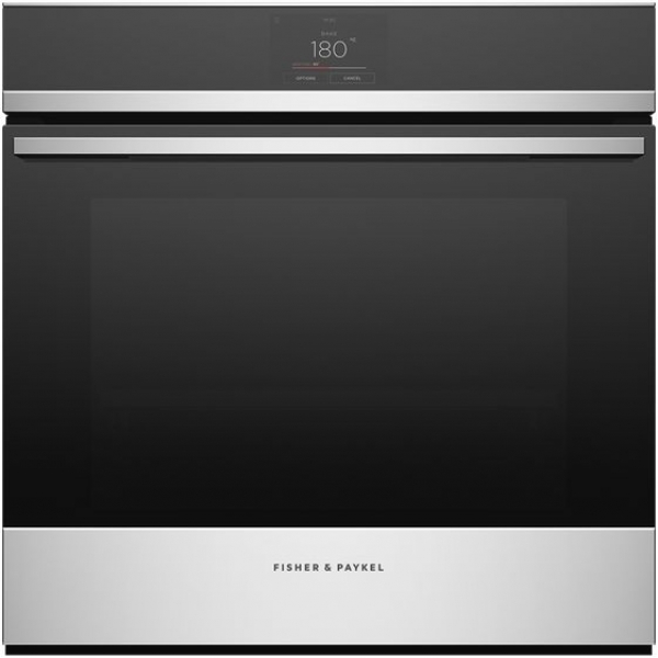 Fisher & Paykel 飛雪 OB60SDPTX1 60厘米 嵌入式電焗爐｜16種烹飪功能 | 高溫熱解自潔 | AeroTech™ 均勻加熱